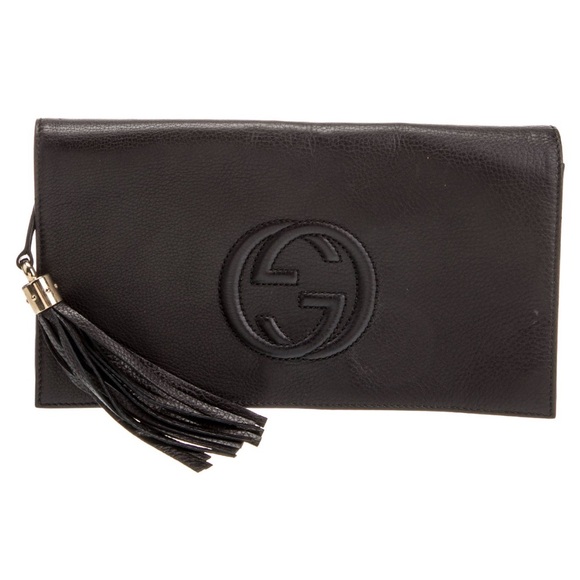 Gucci Soho black leather clutch - Picture 1 of 5